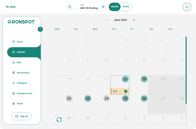 availaibility-calendar